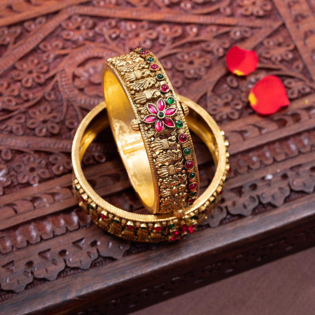 Kusumita Antique Bangles