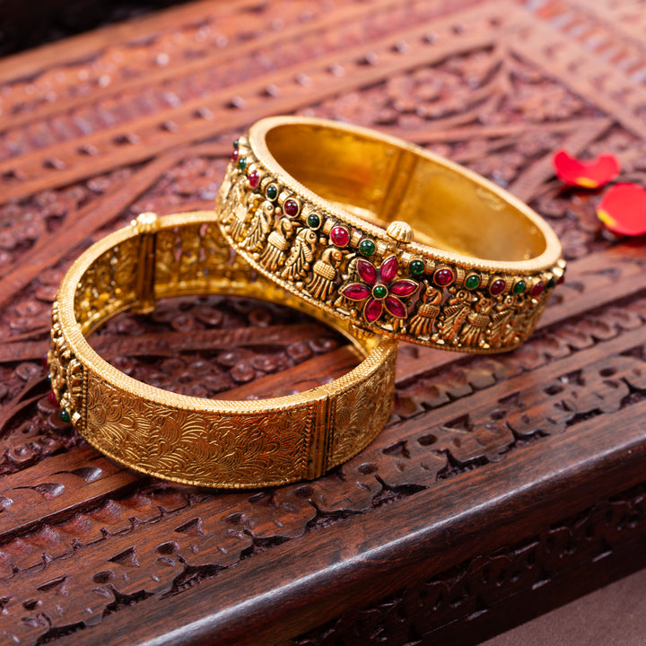 Kusumita Antique Bangles