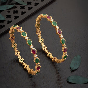 Oval Rubevira Bangles