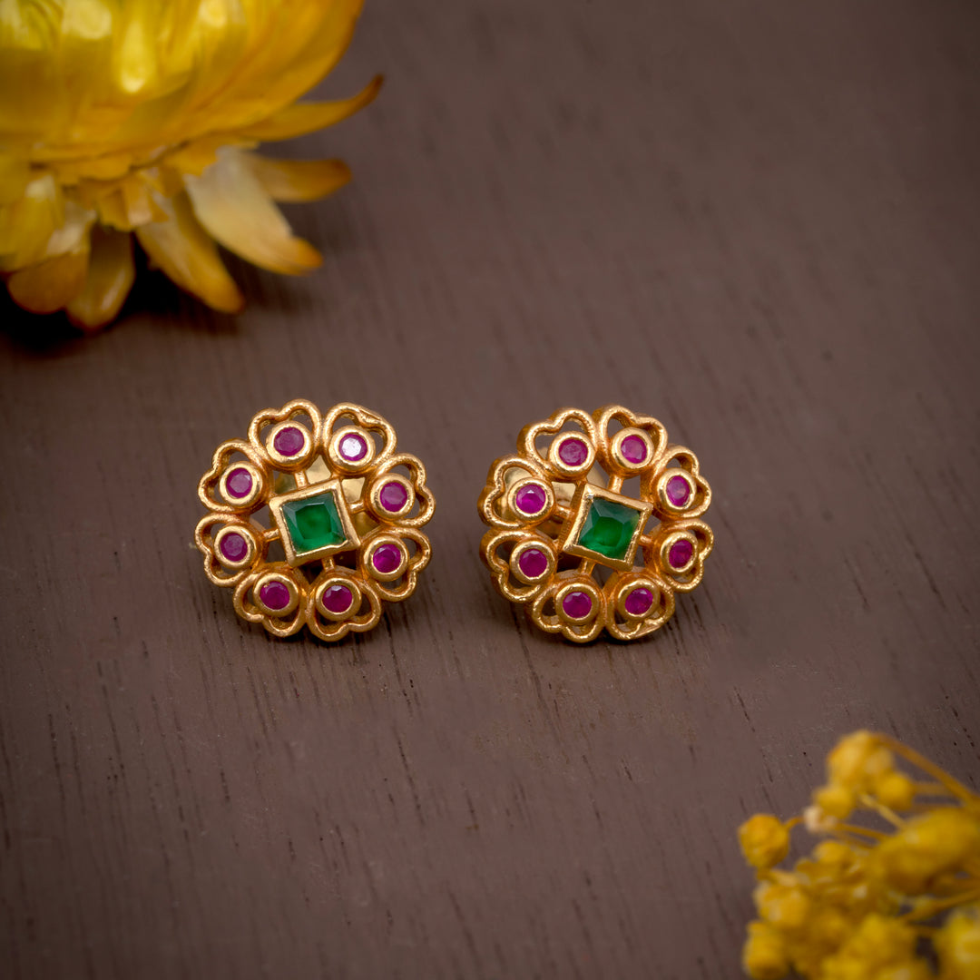 Heartura Stone Studs