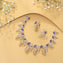 Amethra CZ Necklace Set