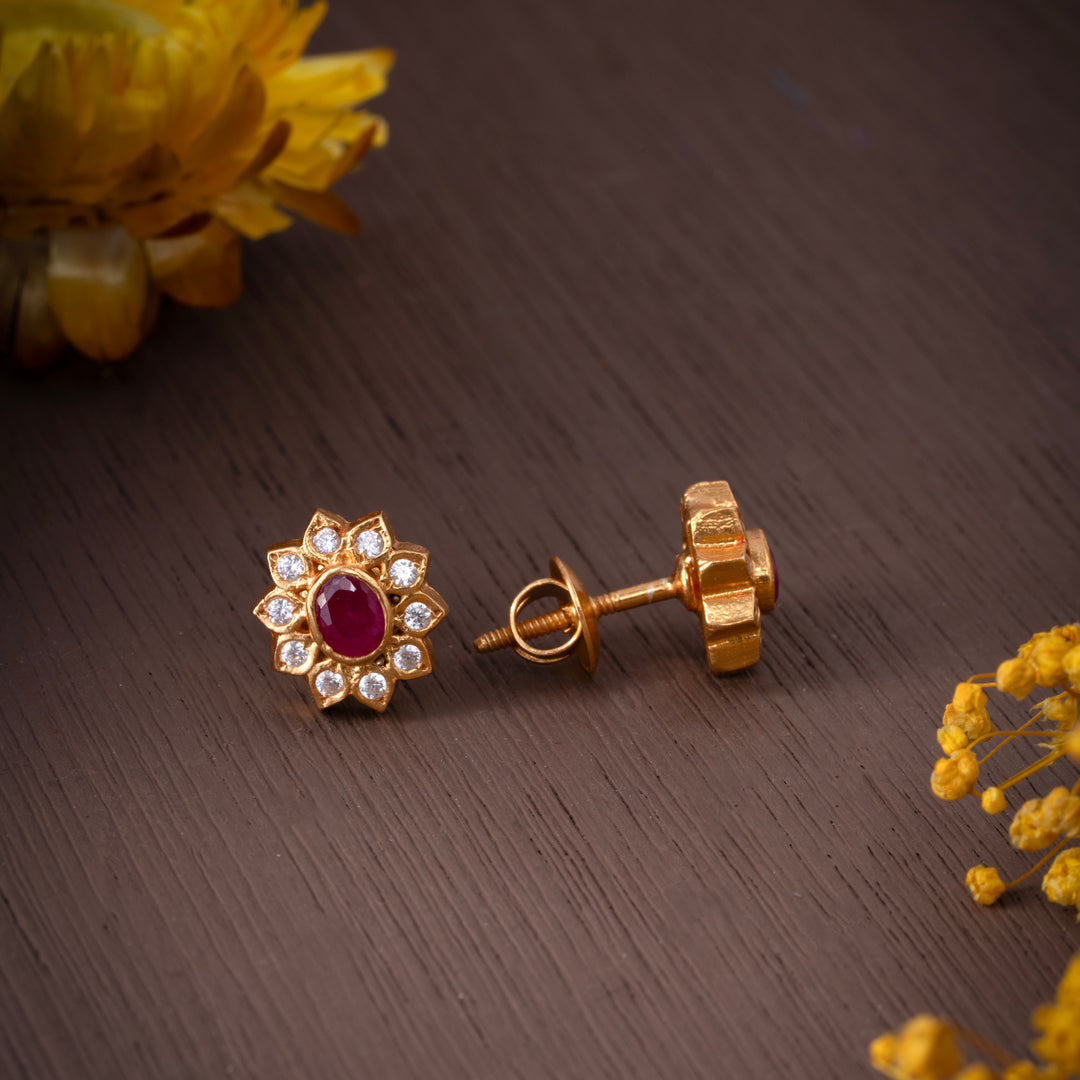 Gleaming Azalea Studs