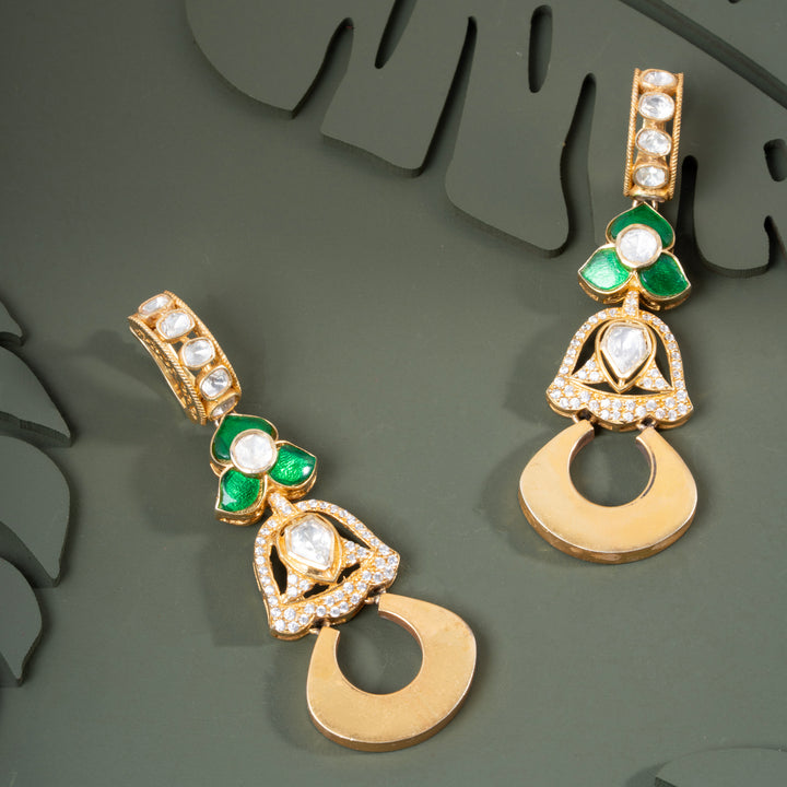 Ruhani Moissanite Danglers