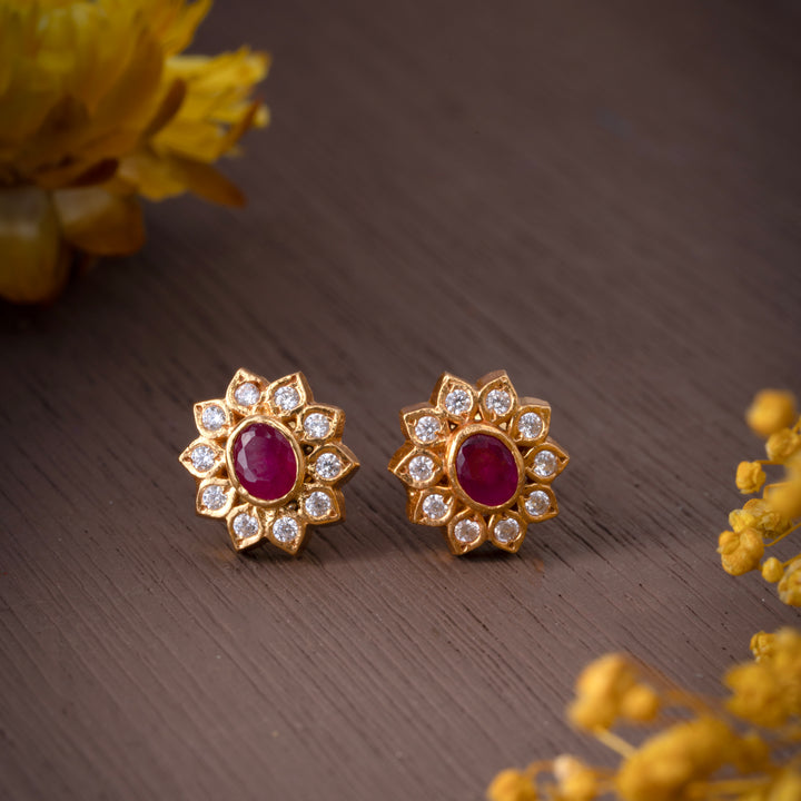Gleaming Azalea Studs