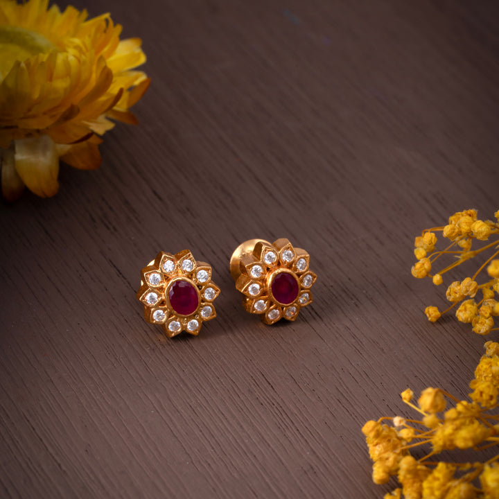 Gleaming Azalea Studs