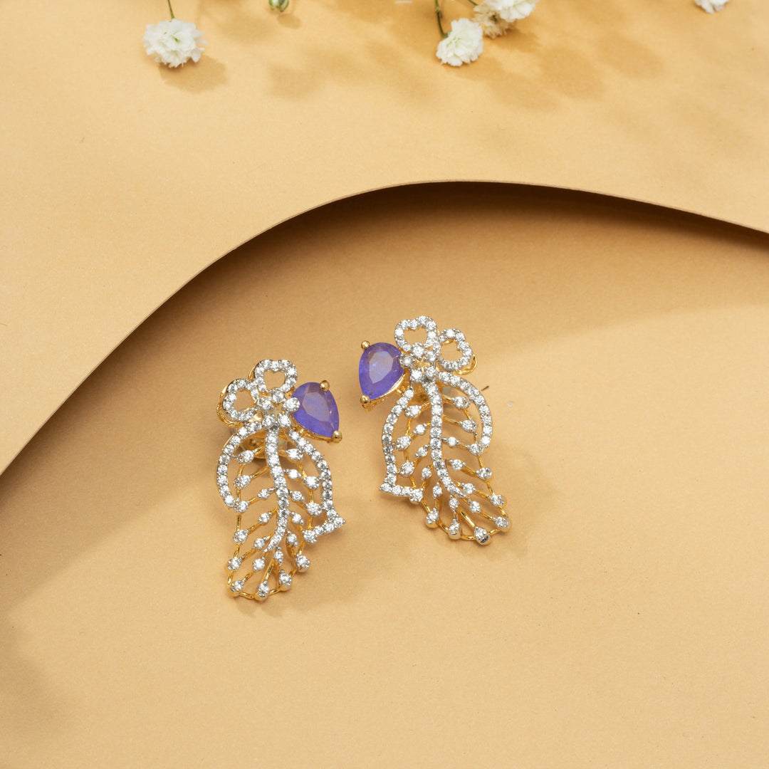 Amethra CZ Necklace Set