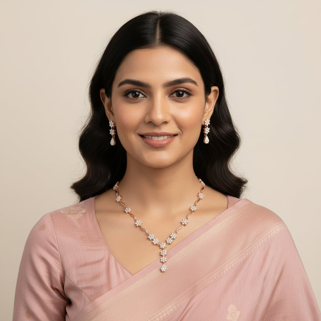 Petal Light Necklace Set