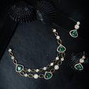 Forest Pear Victorian Necklace Set
