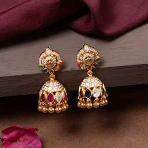 Navagraha Stone Jhumki