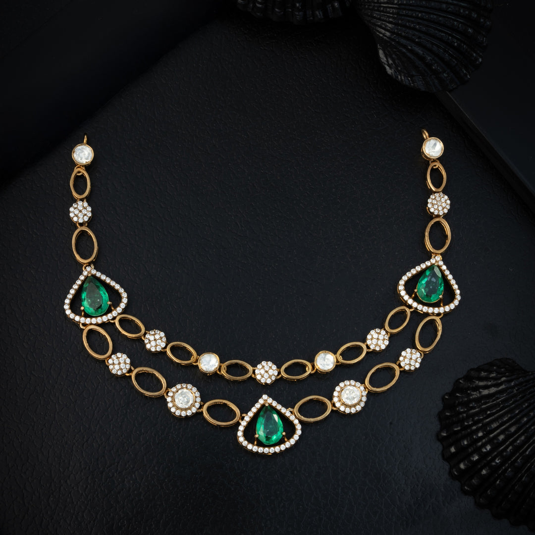 Forest Pear Victorian Necklace Set