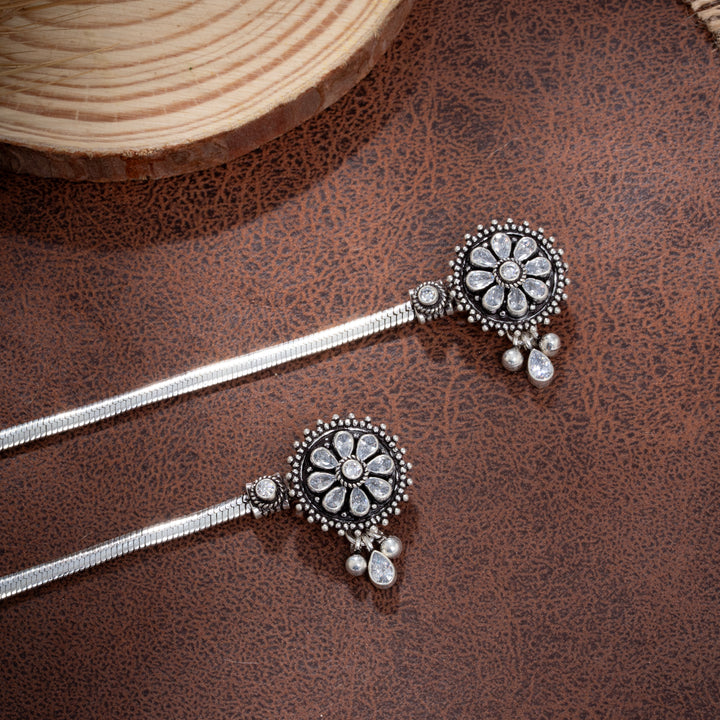 Eshara Oxidised Pair Payal