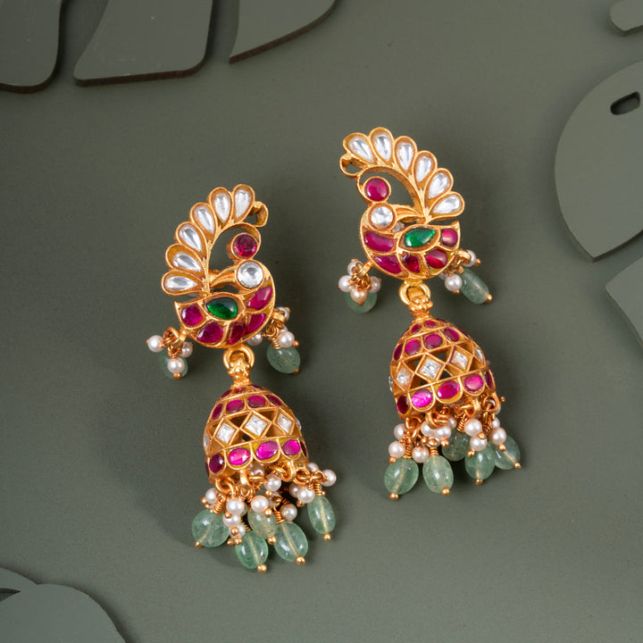 Mayurika Kundan Jhumki