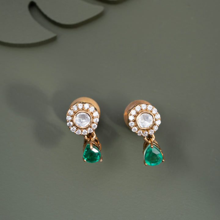 Ruvika Pear Victorian Pendant Set