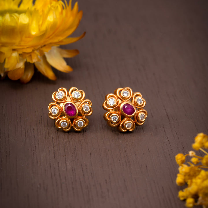 Heartza Stud Earrings