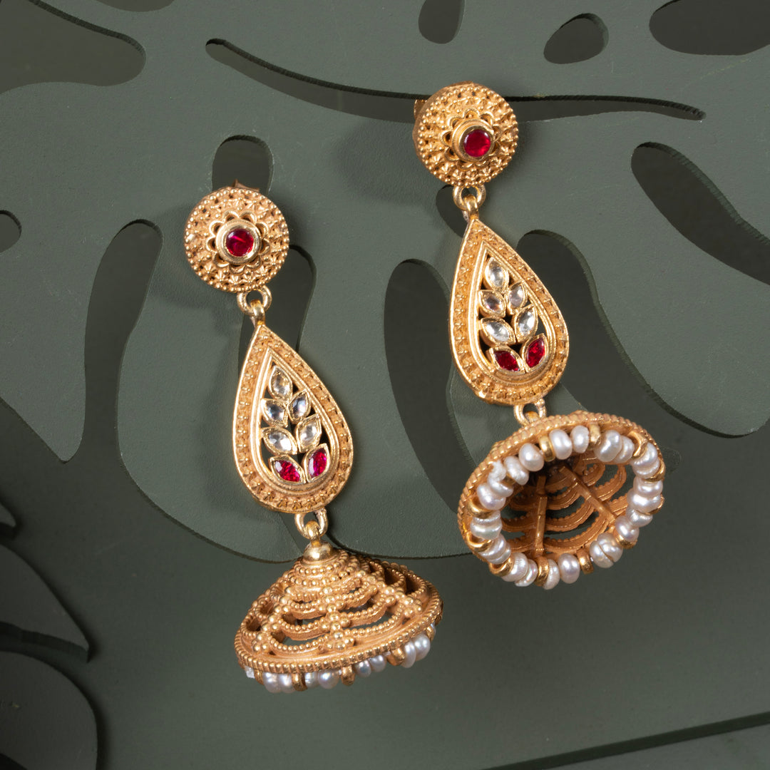 Antique Pear Danglers