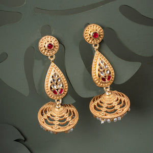 Antique Pear Danglers