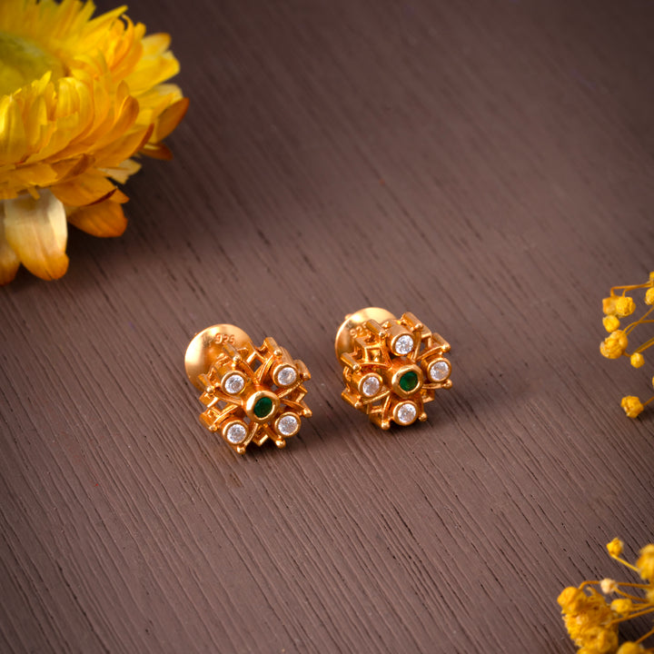 Florcryst Stud Earrings