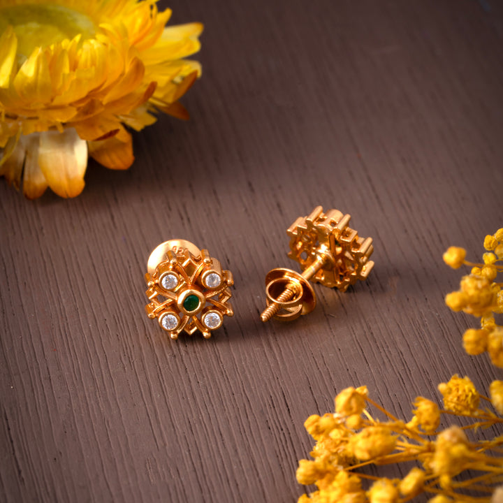 Florcryst Stud Earrings