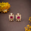 Cubique Ruby Studs
