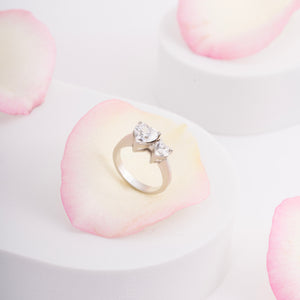 Duo-Heart Ring