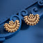 Moon-Blossom Antique Studs
