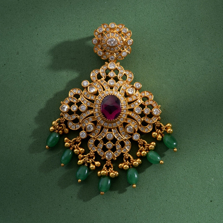 Lotuvine Stone Pendant