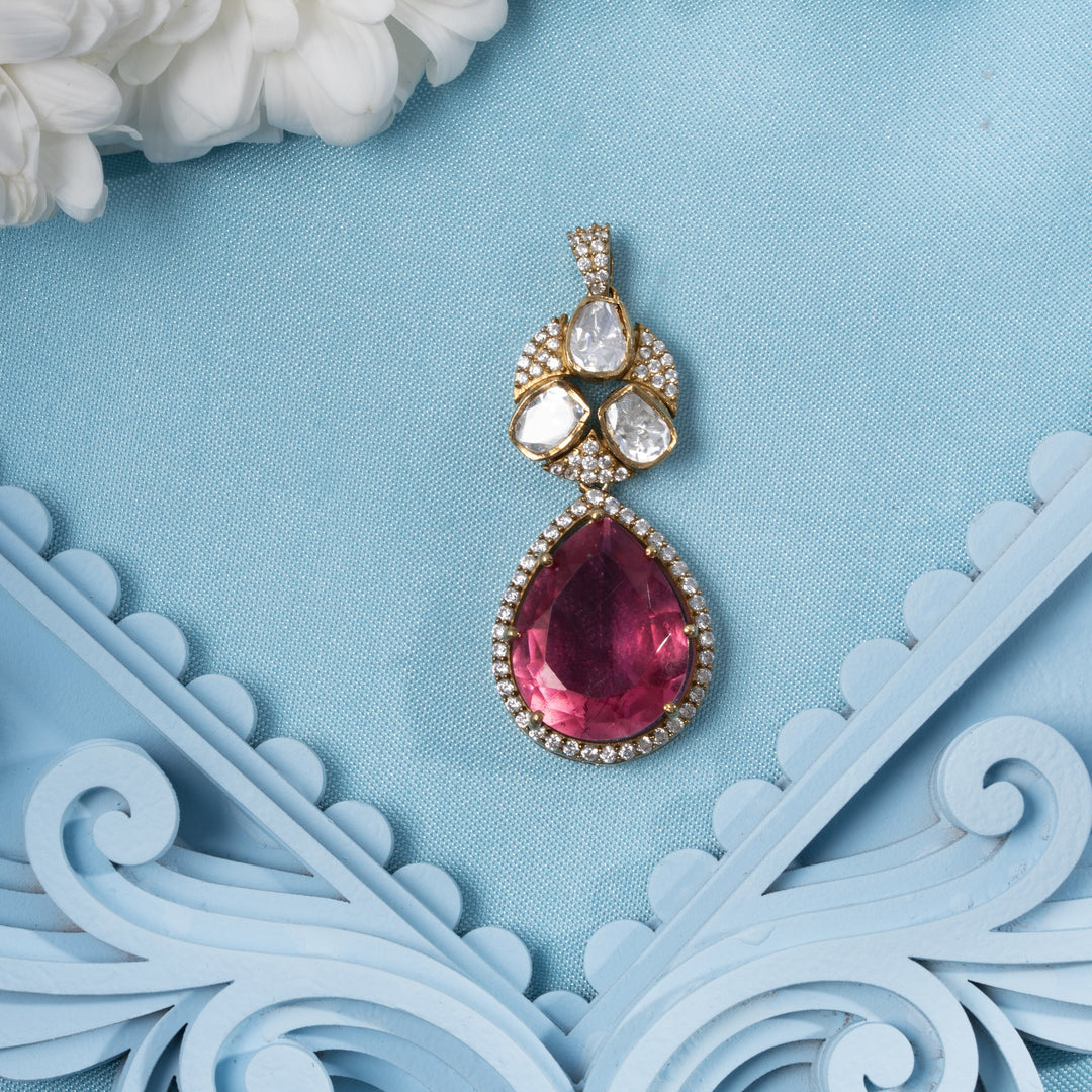 Greena-Drop Pendant Set