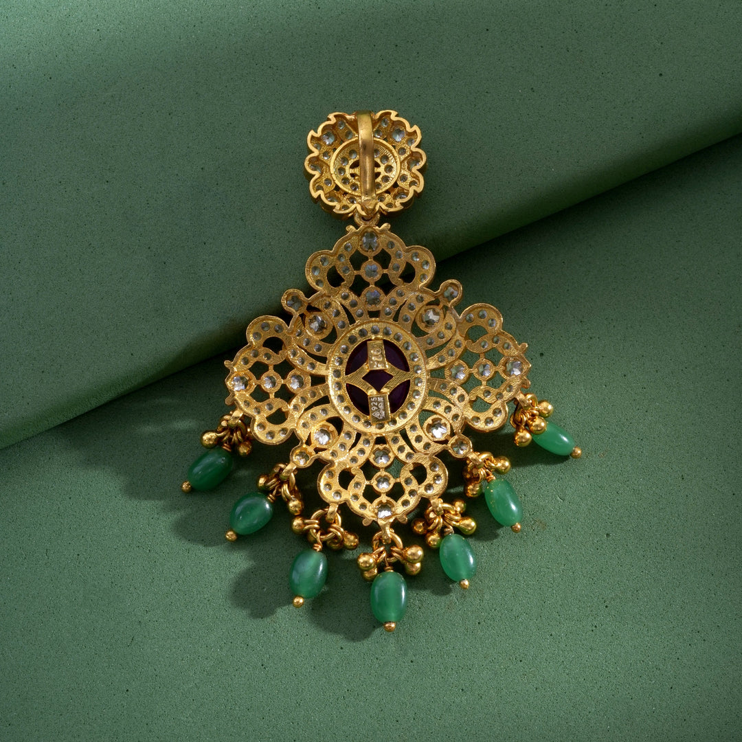 Lotuvine Stone Pendant