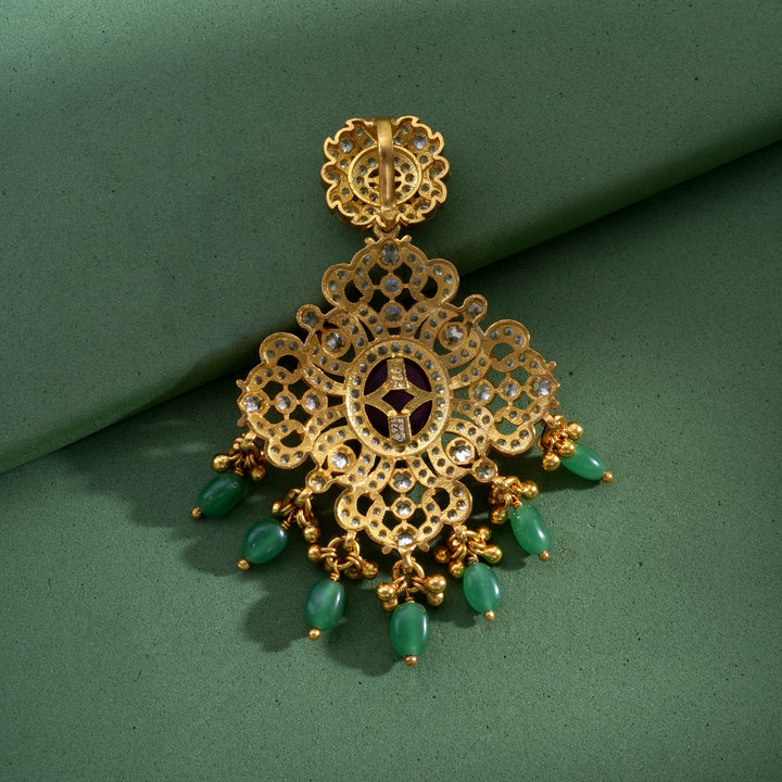 Lotuvine Stone Pendant