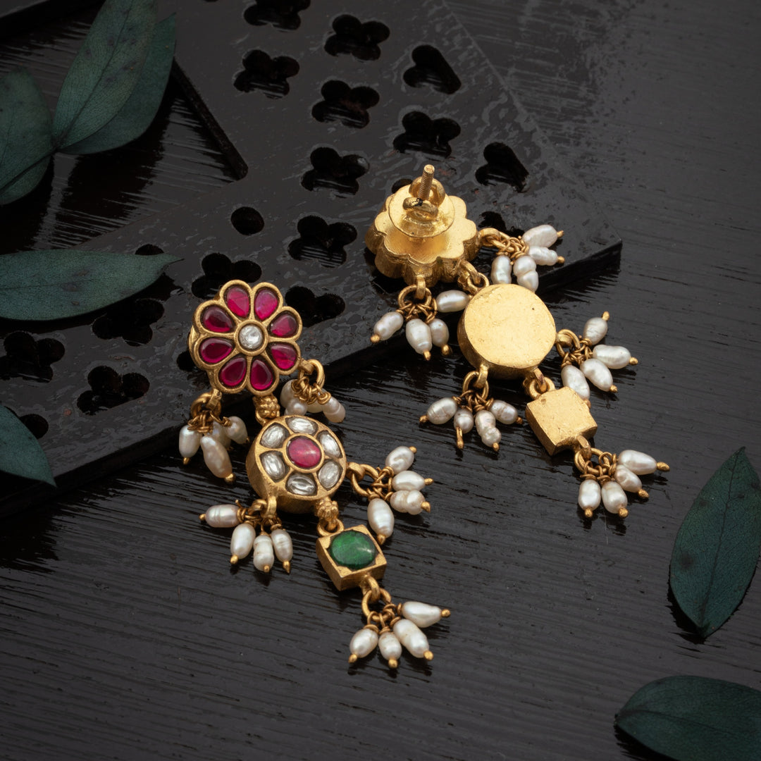 Kundan Blossomra Earrings