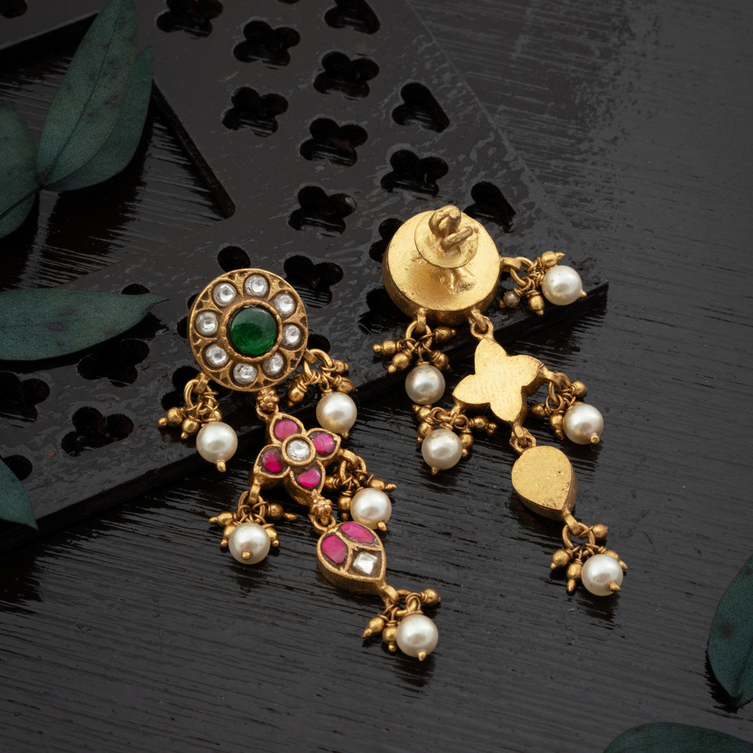 Gulvina Kundan Earrings