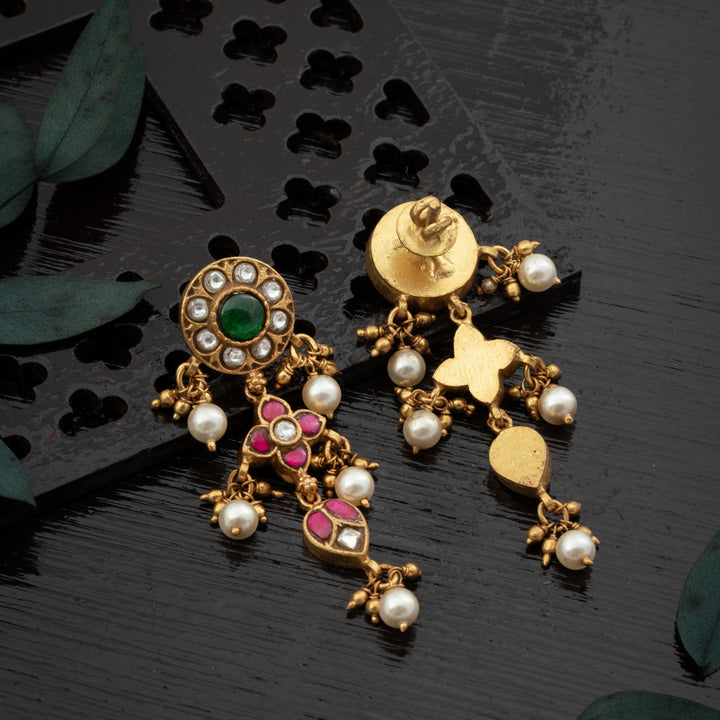 Gulvina Kundan Earrings