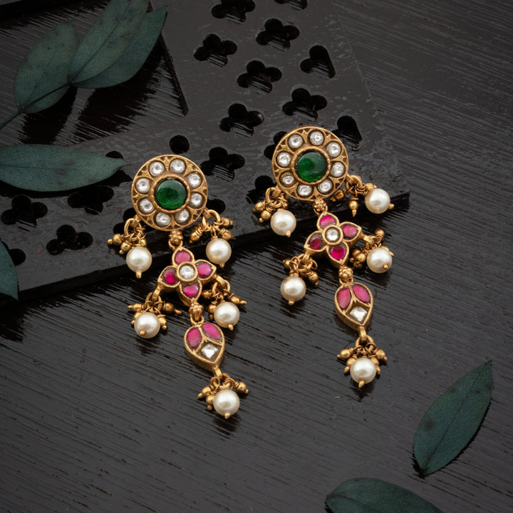 Gulvina Kundan Earrings