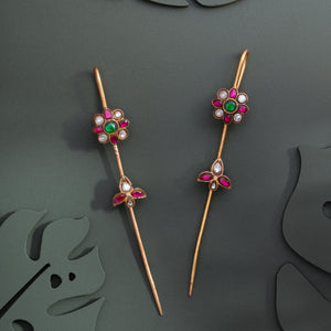 Kundan Shringar Ear Cuff