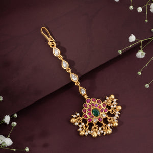 Kundan Loture Maang Tikka