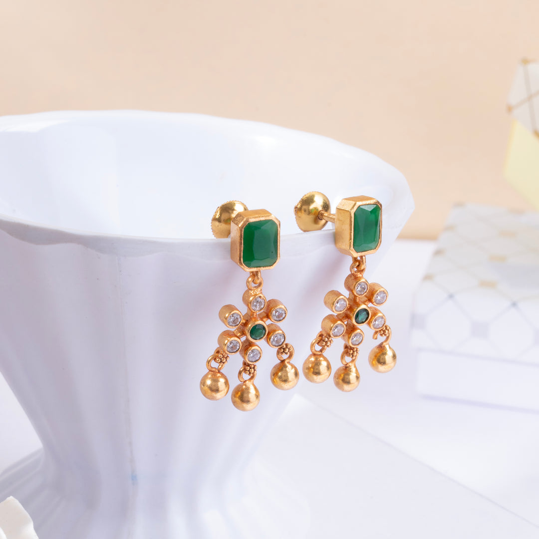 Rectaflora Dangle Earrings