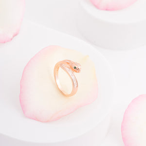 Snake CZ Ring