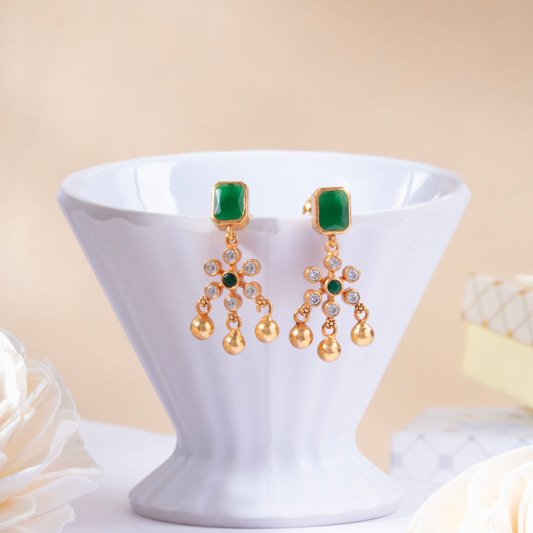 Rectaflora Dangle Earrings