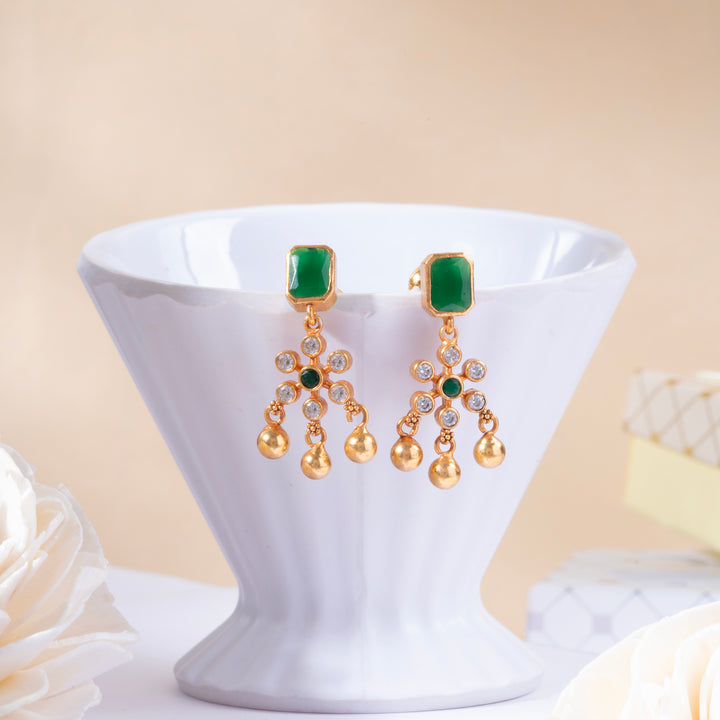 Rectaflora Dangle Earrings