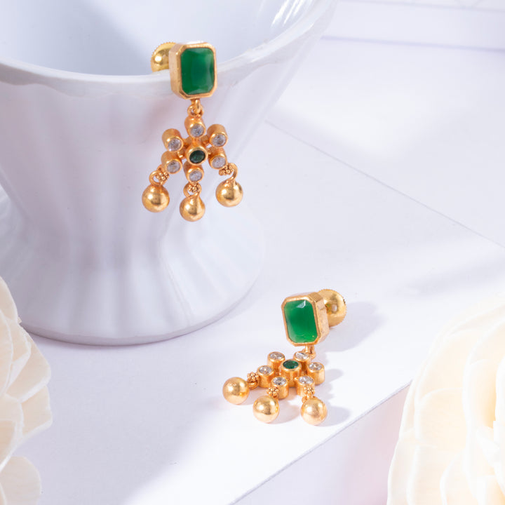 Rectaflora Dangle Earrings