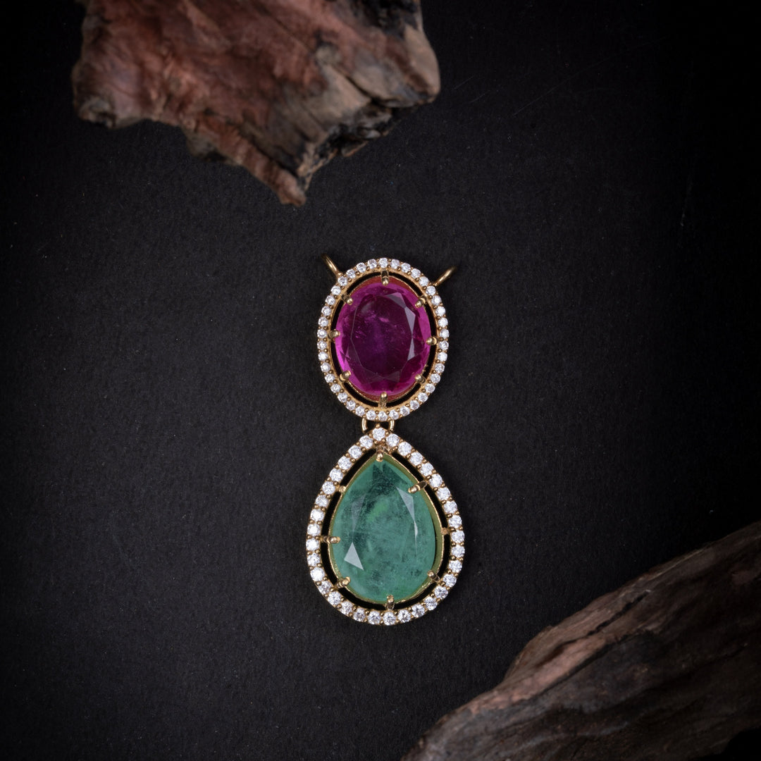 Blush & Mint Pendant Set