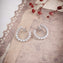 Half Crystal Studs