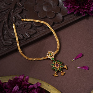 Pushpa Reversible Necklace