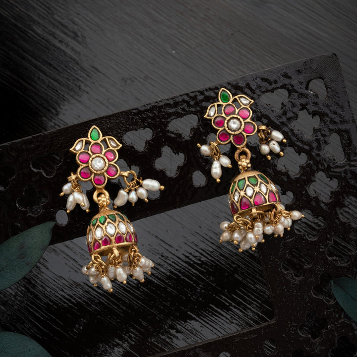Kundan Florenza Jhumki
