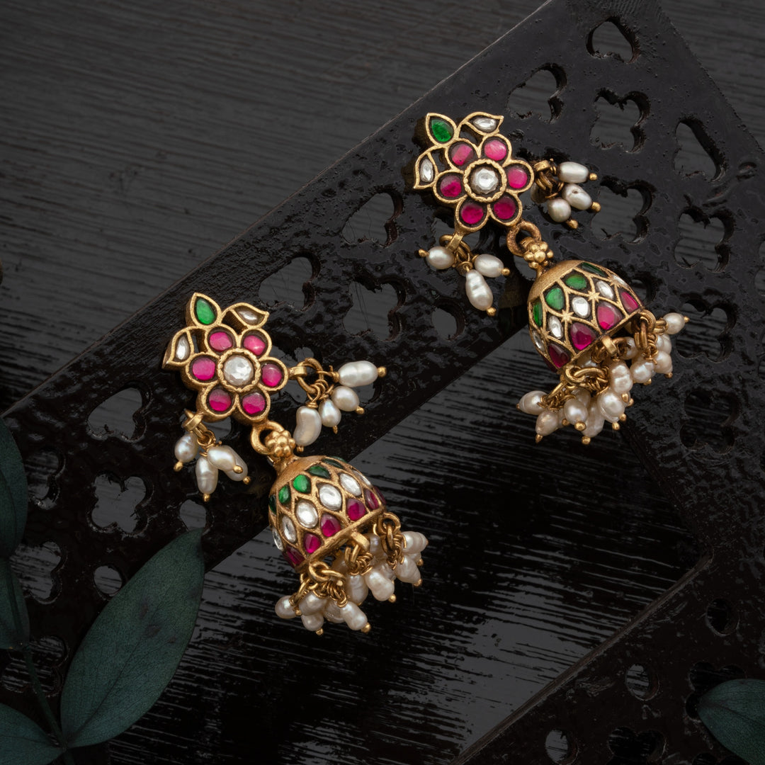 Kundan Florenza Jhumki