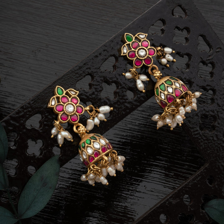 Kundan Florenza Jhumki