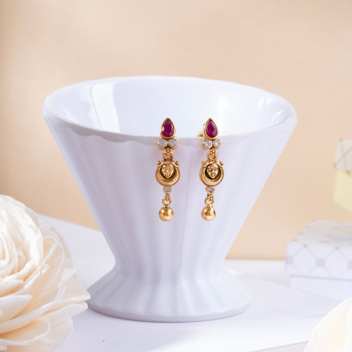 Mukh Of Rubi Danglers