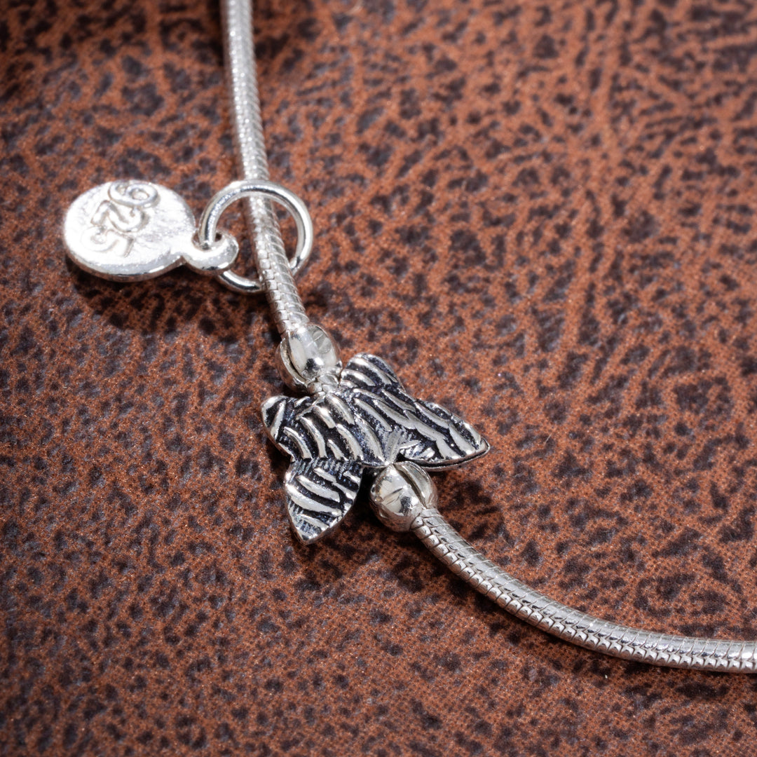 Pari-Pankh Oxidised Payal