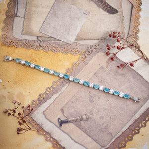 Aquamarine Sparkle Bracelet