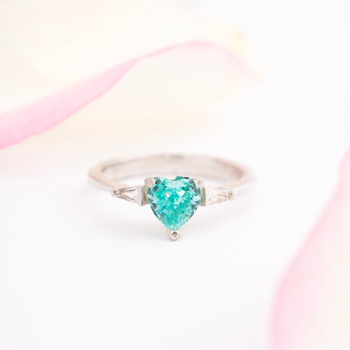 Heart's Blue Ring